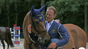 Peder Fredricson puts a perfect end to his weekend in the Longines Grand Prix Port of Rotterdam