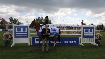 McKayla Langmeier takes a win in the U25 Canadian Utilities winning round