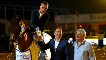 Belgian domination as Wilm Vermeir makes it a home win by 0.01 seconds in the CSI5* 1.50m presented by Silverspoon