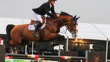 Shane Breen on top in Friday's feature class at CSI4* Geesteren