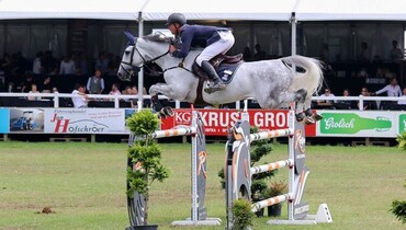 Gert-Jan Bruggink takes Saturday's main class at CSI4* Geesteren