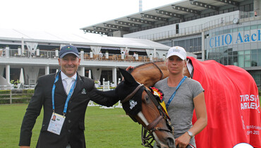 Eric Lamaze and Fine Lady 5 storm to victory in € 100,000 Turkish Airlines-Prize of Europe