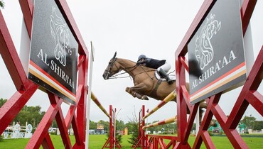 Harriet Nuttall on high during Hickstead's Ladies’ Day