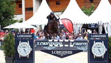 Barbara Schnieper and For Winja CH win the CSI3* Grand Prix in Crans-Montana