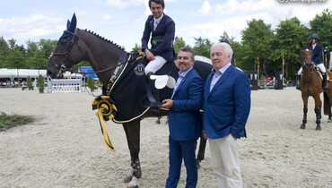 Marlon Modolo Zanotelli and Extra Van Essene win the CSI3* Grand Prix of Beervelde