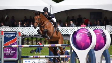 Isabelle Lapierre with breakthrough moment in Longines FEI World Cup of Bromont