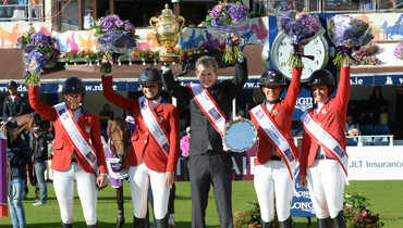 USA wins roller coaster FEI Aga Khan Nations Cup presented by Longines in Dublin