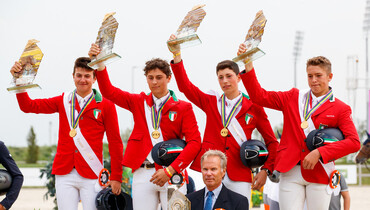 Italy wins the European Championships for juniors