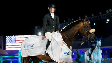 Beezie Madden wins Thursday's biggest class at CSI5* Valence