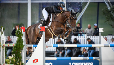 Gudrun Patteet and Seacoast Atlantic winning in St. Moritz