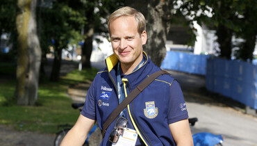 Sweden’s Chef d’Equipe Henrik Ankarcrona: 