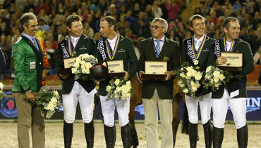 Three-man-team secures gold for Ireland in thrilling final at Longines FEI European Championships 2017