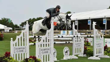 Risks pay rewards for showjumpers at the 42nd Hampton Classic Horse Show