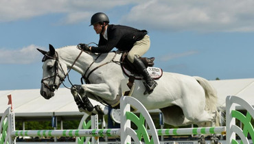 Sweetnam's bold move earns him the win in the Palm Beach Masters Open Jumper class