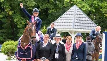Stephanie Holmén and Flip's Little Sparrow win the Baltica Tour Grand Prix