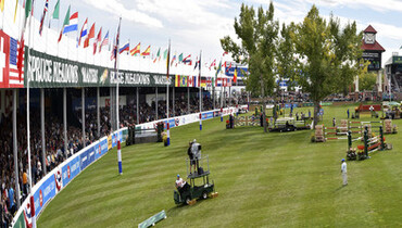 The teams and riders for the Spruce Meadows 'Masters' 2017