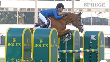 Luciana Diniz and Fit For Fun 13 win the Telus Cup at Spruce Meadows