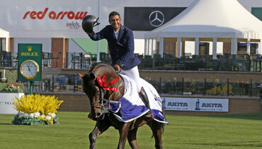 Juan Carlos Garcia tops Wednesday’s Akita Drilling Cup at Spruce Meadows