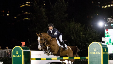 Kent Farrington delights the home crowds as he wins the U.S. Open Grand Prix, presented by Rolex at the Central Park Horse Show