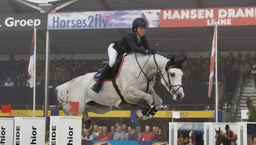 Pippa Goddard and Chilli bring home the gold at the FEI WBFSH World Breeding Championship for 5-year-old horses