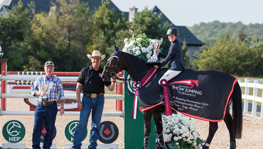 Ali Ramsay claims Grand Prix and the Caledon Cup at CSI2* Canadian Show Jumping Tournament
