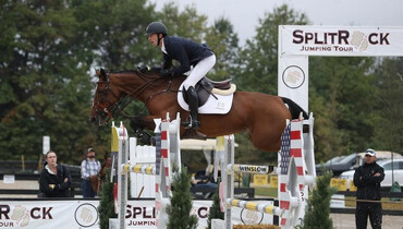 Ramsay and Cocq A Doodle have something to crow about at Split Rock Jumping Tour