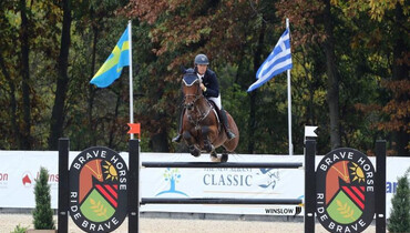 Alex Granato and Carlchen W show how it is done at Split Rock Jumping Tour's Columbus International