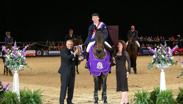 Nigel Coupe crowned the Leading Showjumper of the Year 2017