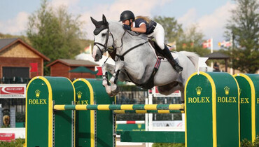 Kristen Vanderveen and Bull Run's Faustino De Tili ride to strong win in CSI3* $35,000 Suncast® Commercial Welcome Stake