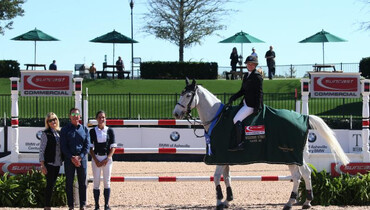 Marilyn Little and Clearwater gallop away with win in CSI5* $130,000 Suncast® Commercial Welcome Stake