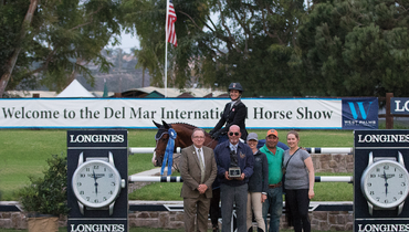 Mandy Porter and Coral Reef Follow Me II proves too fast to catch in $36,500 Grand Prix Qualifier at Del Mar International