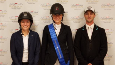 Canada sweeps the $100,000 Prix De Penn National, presented by The Lindsay Maxwell Charitable Fund at the Pennsylvania National Horse Show