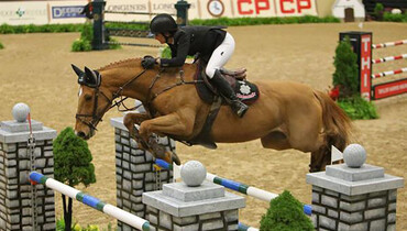 Laura Kraut and Whitney race to victory in International Open Jumpers Welcome speed