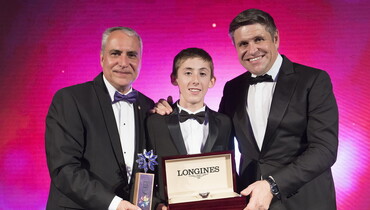 Harry Allen wins 'Longines Rising Star Award' at the FEI Award Gala 2017