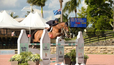 Fabio Da Costa and Tosca De L'Esques Jump to first place in Omega Alpha Grand Prix