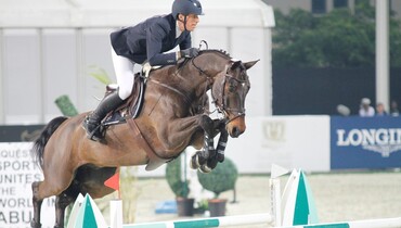 Henrik von Eckermann and Chacanno top the Longines FEI World Cup Grand Prix in Sharjah