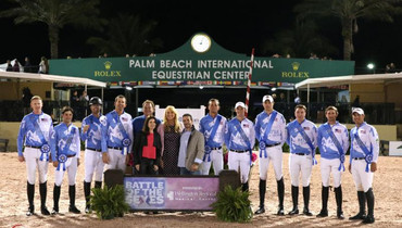 Men’s team captures 10th annual Battle of the Sexes, presented by Wellington Regional Medical Center, at 2018 Winter Equestrian Festival
