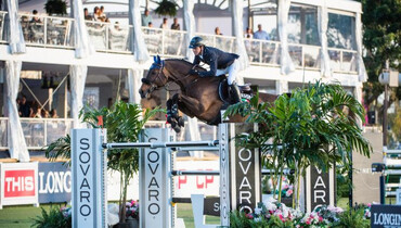 Great Britain’s Ben Maher bests the Americans in jump-off to win $35,000 Sovaro® Palm Beach Masters Qualifier