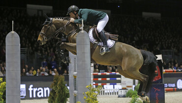 Mark McAuley on top in Bordeaux