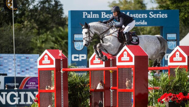 The horses and riders for CSI4*-W Palm Beach Masters, Wellington