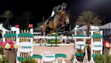Daniel Bluman and Ladriano Z top the $384,000 Fidelity Investments® Grand Prix CSI5* at 2018 WEF
