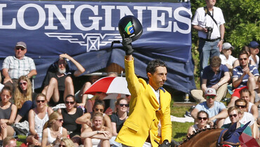 Yuri Mansur wins the $35,000 Thursday Prix at CSIO5* Ocala