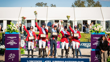 Canadians claim clear victory at Longines FEI Nations Cup leg in Ocala