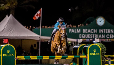 Danielle Goldstein scores a victory in $384,000 Rolex CSI5* Grand Prix at 2018 WEF