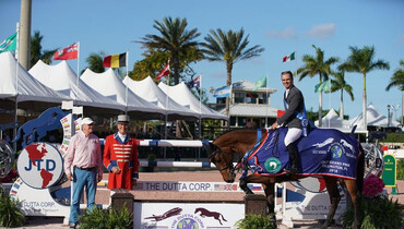 Rodrigo Pessoa wins CSI2* Grand Prix at 2018 Winter Equestrian Festival