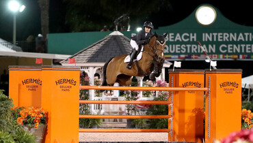 Lacey Gilbertson and Baloppi continue success in Hermès Under 25 Semi-Final Grand Prix