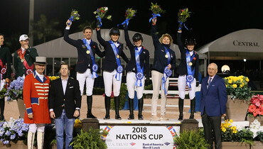 Great Britain double clear to win $150,000 Nations Cup CSIO4* at WEF