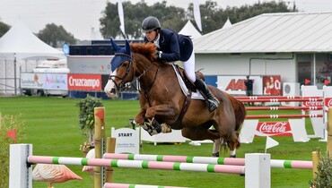 Caio Carvalho Filho wins Friday's CSI4* Grand Prix qualifier sponsored by Mantequeras Lorenzana  at the Sunshine Tour