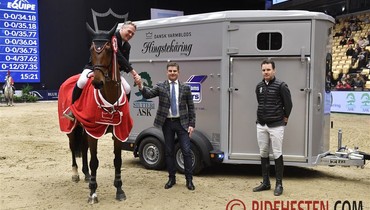 Robert Vos to the top in the CSI3* Stutteri Ask Grand Prix of Herning