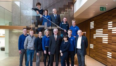 Young Riders Academy Team 2017 graduates in Geneva